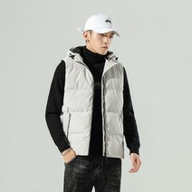 가을겨울신상 한식 패딩조끼 오리털조끼 기모 베스트 보온 코트DNS2107017G