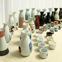 도자기 도꾸리병 사케병 독구리 도쿠리&술잔 51종, 15.삼각 독구리