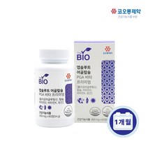 중년 노년 여성 남성 무릎 시큰거릴때 뻣뻣한 찌릿한 불편한 관절 뼈 염증 통증 에 좋은 어골칼슘 피지에이 PGA, 1BOX(1개월분)