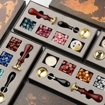6 개 대 DIY 왁스 물개지도 선물 상자 키트, 17 Merry Chrismas
