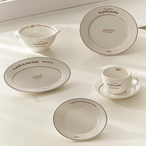 쁘띠 레터링 식기모음, 오벌플레이트