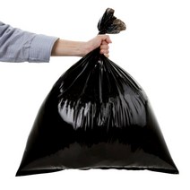 담다 쓰레기용 비닐봉투 검정 300p, 1개, 20L