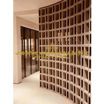 디자인벽돌 담장 인테리어벽돌 디자인블럭 파벽돌낱장, 20×205경사창흰색