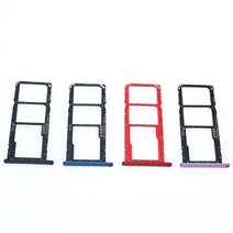 ZIMO 화웨이 아너 8X SIM SD 카드 트레이 홀더 마이크로 슬롯 소켓 어댑터, [01] purple