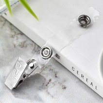 OFFICE 메탈 명찰집게 사원증 신분증 고리 집게 1P, 단품, 단품