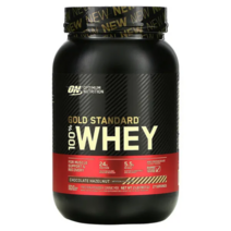 Optimum 옵티멈 뉴트리션 골드 스텐다드 100% 웨이 WPI WPC WPH 프로틴 907g 달콤 딸기맛 아미노산, 1개