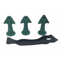 전동 실리콘건 무선 소시지건 무선실란트건2개 360 도 회전 카트리지 노즐 1 세트 실리콘 흙손 및 실란트, 한개옵션0