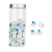 MX 스위치 키보드 초심자 매니아를 위한 기계식 키보드 스위치, 싱글 15x15x17mm, ABS 플라스틱, 방진 블루 70