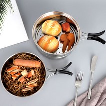 코펠 캠핑냄비 준비물 백패킹 캠핑용 찜기 378g