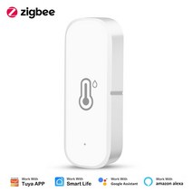자기온습도기록계 온습도 기록용지 기록지 Tuya Zigbee WiFi 스마트 온도 습도 센서 실내 습도계 APP 원격 모니터 Var 라이프 Alexa Google 318EA 9, 02 Zigbee Version