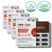 글라브리딘 스페인 감초 추출물 위점막 보호 밀크 씨 씨유 씨슬 시슬 시쓸 실리마린 직장인, 스페인 감초 추출물 30캡슐 x4박스