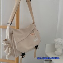 일본 하라주쿠 레트로 툴링 메신저 백 및 남성 학생 대용량 원 숄더 메신저 백 가방