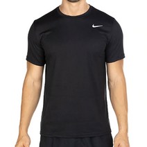 나이키 남성 검정 레전드 반팔티 러닝 티셔츠 숏슬리브 기능성 라운드티+사은품(패션마스크)