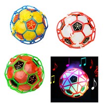 파피앙 LED 춤추는 축구공 크레이지축구공 불빛공 야광공 뮤직축구공 어린이선물-건전지포함, 1EA(색상램덤)