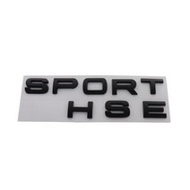 배기후드 교체 수리 레인지 로버 V8 HSE 스포츠 에디션 용 3D 프리미엄 자동차 후드 펜더 트렁크 테일 보닛, 06 black-SPORT-HSE