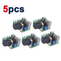 모터속도조절기 컨트롤러 속도 제어 2000w scr 전원 공급 장치 전압 조정기 전압, 5개