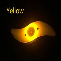 삼륜전기자전거 전기 세발 찬혁 접이식 어르신 자전거 스포크 빛 배터리 산악 자전거 빛 안전 자전거 바퀴 조명 세 가지 모드 자전거 플래시 조명 사이클링 부품, 노란색