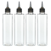 병도매닷컴 투명 뾰족 검정마개 공병 ACL200, 200ml, 8개입