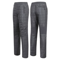 늑대와여우 남성 겨울 패딩바지 작업복바지 고무바지 솜바지 등산복바지 허리밴드 방한바지 빅사이즈