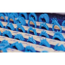 왁스 카빙 반지 귀금속 공예 금속 쥬얼리 연마 블루 링 금형 보석 도구 보석 만들기 조각 조각 조각 왁스 주조 튜브 주입 보석 도구 보석 만들기, t200, 1개