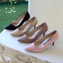 슈니슈 [국내제작] 초연 스웨이드 스틸레토 펌프스힐 6cm/8cm 4colors