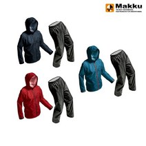 MAKKU AS-7100 선상비옷 루어낚시복 우의 방수우비 옷, 네이비LL-004336, 의류
