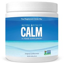 NATURAL VITALITY Original Calm 마그네슘 음료 믹스 226.8g(8온스)