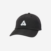 팔라스 트라이퍼그 패치 쉘 6-패널 캡 블랙 - 22SS Palace Tri-Ferg Patch Shell 6-Panel Black 446603