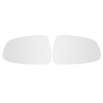 반사경 실내 도로 반사경 1쌍 800R 광각 대형 비전 백미러 난방 교체용 테슬라 모델 3 Y xs 액세서리용 눈, 07 white for model S