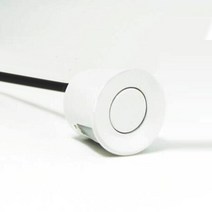 후방카메라 사각지대경고 센서 과속 22mm 센서 블랙 레드 화이트 실버 샴페인 골드 컬러 주차 키트 모니터, 02 WHITE