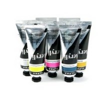 알파 아크릴물감 50ml 95색 낱색, $ZJU_996 Pale Gold