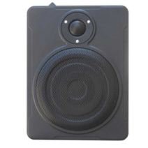 초박형 고음 미니 서브 우퍼 카 오디오 층간소음 음악, 8인치 포베어 메탈  와이어 컨트롤 업그레이드