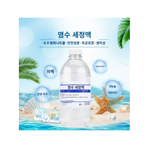 가까이 식염수 500ml 식염수생성제 항진균제 비강재생액 근접해염수 100, 500ml(풀박스) 징 30병