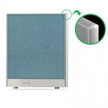 가구샘 알미늄 파티션 H1800 원톤 밝은프레임 OG1058, H1800xW800/PW506