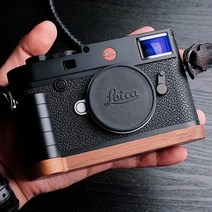 LeicaM10 디지털 우드 그레인 수직 L 타입 브래킷 삼각대 퀵 릴리스 플레이트 베이스 그립 핸들, 03 GRAY