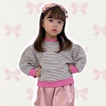 더페퍼 단가라와플배색맨투맨-모델