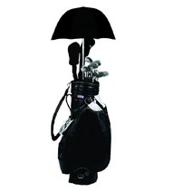 The 날씨 Apparel Company 레인 캐디 골프 가방 우산 - 클럽을 건조하게 유지합니다! 색상 골프소품, Black, Black