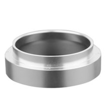파우더 리시빙 링 이탈리아 그라인더 핸들 커피 천 장치 다이얼 마그네틱 안티 플라잉 정량, 03 silver_02 53mm