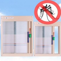 진성 고급형 자동방충망 초록무턱 1000mm x 2100mm 방충망, 1
