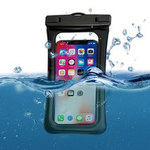 IPX8 등급 4중 잠금구조 스마트폰 방수팩 수영 물놀이 스키장 계곡, 1