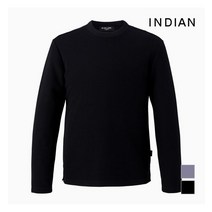 인디안 INDIAN 솔리드 라운드넥 티셔츠__MIVALWF8461