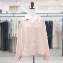 셀러허브 1 ab.f.z sh06 더블 버튼 블라우스 DDIX1HB43C