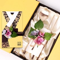 방짜유기 놋수저 어르신 생신 상견례 신혼부부 선물 답례품, 1유기수저세트-성인용