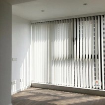 수직 블라인드 수직 루버 블라인드 화재 및 선 스크린 수직 블라인드 거실 사무실 맞춤형