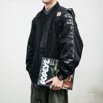 바람막이 커플 일본스타일트렌드한 재킷 널찍한 남성야구점퍼