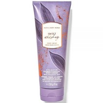 Bath & Body Works 시그니처 컬렉션 울트라 시어 바디 크림 226g(8온스)(마리골드 앤 케인 슈가)