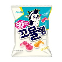 오리온 왕꿈틀이 꼬물탱 62g, 5개