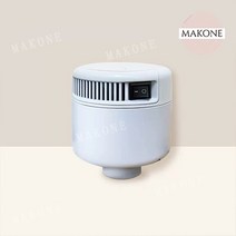 Makone 상표등록 공기 흡입 펌프 흡입기 의류 이불 진공 압축기 전동 미니 휴대용 여행용 전기 압축 팩, 화이트개