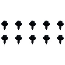 카박사/DJ-139-1/1봉10개/12442 06257B/6X25/스크류태핑/10mm 피스형볼트/6각피스/10mm보도 피스식/프랜지볼트/너트/와샤/육각태핑