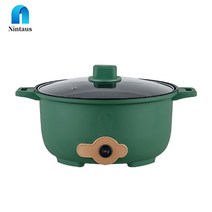 닝타우스 3.3L 다기능 전기 냄비, 녹색